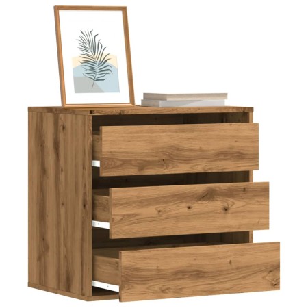 Cajonera de esquina madera ingeniería roble artisan 60x41x58 cm de , Cajoneras - Ref: Foro24-852851, Precio: 100,27 €, Descue...