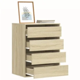 Cajonera de esquina madera ingeniería roble Sonoma 60x41x76 cm de , Cajoneras - Ref: Foro24-852872, Precio: 94,72 €, Descuent...
