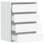 Cajonera de esquina madera de ingeniería blanca 60x41x76 cm de , Cajoneras - Ref: Foro24-852870, Precio: 99,17 €, Descuento: %