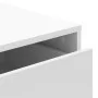 White engineered wood corner chest of drawers 60x41x76 cm by , Drawers - Ref: Foro24-852870, Price: 106,10 €, Discount: %