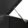 Cobertizo de 3 contenedores de basura acero negro 207x79x117 cm de , Soportes para contenedores de residuos - Ref: Foro24-327...