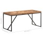 Mesa de comedor madera maciza de acacia y mango 160x70x76 cm en Mesas de comedor | Comprar online en Foru.es