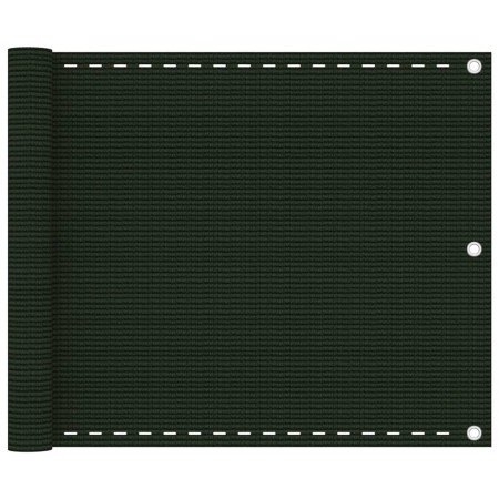 Toldo para balcón HDPE verde oscuro 75x300 cm de vidaXL, Sombrillas - Ref: Foro24-310968, Precio: 16,07 €, Descuento: %
