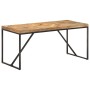 Mesa de comedor madera maciza de acacia y mango 160x70x76 cm en Mesas de comedor | Comprar online en Foru.es