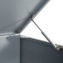 Cobertizo de 5 contenedores de basura acero gris 345x79x117 cm de , Soportes para contenedores de residuos - Ref: Foro24-3279...