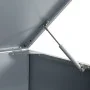 Cobertizo de 5 contenedores de basura acero gris 345x79x117 cm de , Soportes para contenedores de residuos - Ref: Foro24-3279...