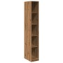 Armario de madera de ingeniería roble artesanal 30x50x200 cm de , Armarios roperos - Ref: Foro24-3307710, Precio: 124,21 €, D...