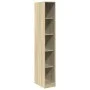 Armario de madera de ingeniería roble Sonoma 30x50x200 cm de , Armarios roperos - Ref: Foro24-3307704, Precio: 135,25 €, Desc...