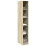 Armario de madera de ingeniería roble Sonoma 30x50x200 cm de , Armarios roperos - Ref: Foro24-3307704, Precio: 135,25 €, Desc...