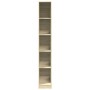 Armario de madera de ingeniería roble Sonoma 30x50x200 cm de , Armarios roperos - Ref: Foro24-3307704, Precio: 140,66 €, Desc...