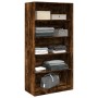 Armario madera contrachapada color roble ahumado 100x50x200 cm de , Armarios roperos - Ref: Foro24-3307733, Precio: 172,97 €,...