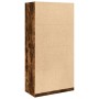 Armario madera contrachapada color roble ahumado 100x50x200 cm de , Armarios roperos - Ref: Foro24-3307733, Precio: 172,97 €,...