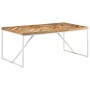 Mesa de comedor madera maciza de acacia y mango 180x90x76 cm en Mesas de comedor | Comprar online en Foru.es