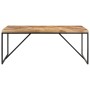 Mesa de comedor de madera maciza de acacia y mango 180x90x76 cm en Mesas de comedor | Comprar online en Foru.es