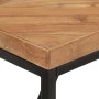 Mesa de comedor de madera maciza de acacia y mango 180x90x76 cm en Mesas de comedor | Comprar online en Foru.es