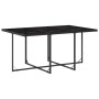 Set de comedor jardín 11 pzas con cojines ratán sintético negro de , Conjuntos de jardín - Ref: Foro24-3210786, Precio: 476,2...