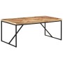 Mesa de comedor de madera maciza de acacia y mango 180x90x76 cm en Mesas de comedor | Comprar online en Foru.es