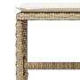 Set comedor de jardín con cojines 13 pzas ratán sintético beige de , Conjuntos de jardín - Ref: Foro24-3210802, Precio: 678,7...