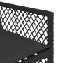 Set de comedor de jardín 7 pzas y cojines ratán sintético negro de , Conjuntos de jardín - Ref: Foro24-3210727, Precio: 382,3...