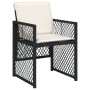 Set de comedor jardín 11 pzas con cojines ratán sintético negro de , Conjuntos de jardín - Ref: Foro24-3210750, Precio: 695,2...