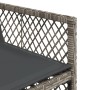 Set de comedor de jardín 11 pzas y cojines ratán sintético gris de , Conjuntos de jardín - Ref: Foro24-3210752, Precio: 703,4...