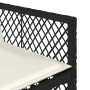Set de comedor jardín 11 pzas con cojines ratán sintético negro de , Conjuntos de jardín - Ref: Foro24-3210759, Precio: 895,6...
