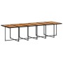 Set comedor de jardín con cojines 13 pzas ratán sintético negro de , Conjuntos de jardín - Ref: Foro24-3210771, Precio: 1,00 ...