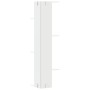 Estantería de pared de esquina madera blanca 36,5x36,5x140 cm de , Estantes y estanterías - Ref: Foro24-852627, Precio: 53,62...