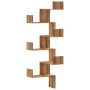 Estantería de pared esquina madera roble artisan 45x45x147 cm de , Estantes y estanterías - Ref: Foro24-852644, Precio: 57,10...
