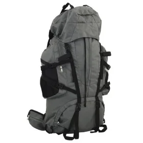 Mochila de senderismo tela oxford gris 100 l de , Mochilas - Ref: Foro24-4009975, Precio: 73,07 €, Descuento: %