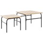 Juego de muebles de jardín con cojines 5 piezas acero negro de , Conjuntos de jardín - Ref: Foro24-3283638, Precio: 571,51 €,...