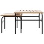 Juego de muebles de jardín con cojines 5 piezas acero negro de , Conjuntos de jardín - Ref: Foro24-3283638, Precio: 571,51 €,...