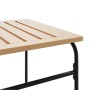 Juego de muebles de jardín con cojines 5 piezas acero negro de , Conjuntos de jardín - Ref: Foro24-3283638, Precio: 571,51 €,...