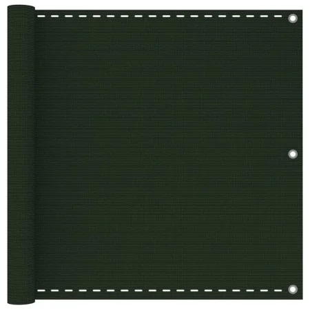 Toldo para balcón HDPE verde oscuro 90x300 cm de vidaXL, Sombrillas - Ref: Foro24-310972, Precio: 16,83 €, Descuento: %