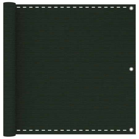 Toldo para balcón HDPE verde oscuro 90x400 cm de vidaXL, Sombrillas - Ref: Foro24-310973, Precio: 20,82 €, Descuento: %
