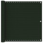 Toldo para balcón HDPE verde oscuro 90x400 cm de vidaXL, Sombrillas - Ref: Foro24-310973, Precio: 21,94 €, Descuento: %