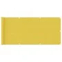 Yellow HDPE balcony awning 75x500 cm by vidaXL, Umbrellas - Ref: Foro24-310994, Price: 10,94 €, Discount: %