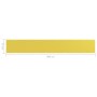 Toldo para balcón HDPE amarillo 75x500 cm de vidaXL, Sombrillas - Ref: Foro24-310994, Precio: 11,01 €, Descuento: %