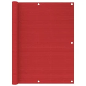 Toldo para balcón HDPE rojo 120x300 cm de vidaXL, Sombrillas - Ref: Foro24-311012, Precio: 13,75 €, Descuento: %