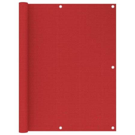 Toldo para balcón HDPE rojo 120x300 cm de vidaXL, Sombrillas - Ref: Foro24-311012, Precio: 18,82 €, Descuento: %
