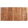 Mesa de comedor de madera maciza de acacia 160x80x76 cm en Mesas de comedor | Comprar online en Foru.es