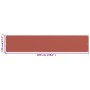 Toldo para balcón HDPE terracota 120x600 cm de vidaXL, Sombrillas - Ref: Foro24-310955, Precio: 29,75 €, Descuento: %