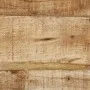 Mesa de centro de madera maciza de mango rugosa 55x55x45 cm de , Mesas de centro - Ref: Foro24-374068, Precio: 93,19 €, Descu...