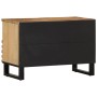 Mueble de TV madera maciza de mango rugosa 70x34x46 cm de , Almacenamiento para CD y DVD - Ref: Foro24-377441, Precio: 75,93 ...