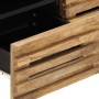 Mueble de TV madera maciza de mango rugosa 70x34x46 cm de , Almacenamiento para CD y DVD - Ref: Foro24-377441, Precio: 75,93 ...