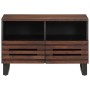Mueble de TV madera maciza mango marrón 70x34x46 cm de , Almacenamiento para CD y DVD - Ref: Foro24-377443, Precio: 68,64 €, ...