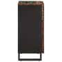 Aparador de madera maciza acacia 60x34x75 cm de , Taquillas y armarios de almacenamiento - Ref: Foro24-377455, Precio: 161,45...