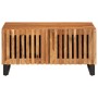 Mesa de centro madera maciza de acacia 80x51x40 cm de , Mesas de centro - Ref: Foro24-377462, Precio: 92,06 €, Descuento: %