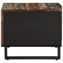 Mesa de centro madera maciza de acacia 80x51x40 cm de , Mesas de centro - Ref: Foro24-377460, Precio: 81,11 €, Descuento: %