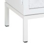 Mueble para TV de madera maciza de mango blanco 115x30x46 cm en Muebles TV | Comprar online en Foru.es